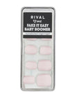 Rival Loves Me Fake It Easy Press-On Nails No02 Baby Boomer 24 pcs