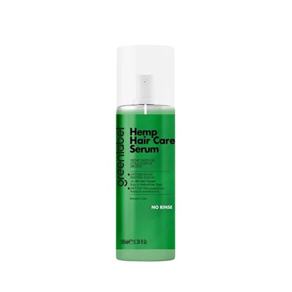 Greenlabel Hemp Oil Hair Care Serum for Damaged Hair - Nourishing, Repairing, and Growth Promotion - 3.38 fl oz Greenlabel Hemp Oil Hair Serum for Damaged Hair Repair hair care serum, hemp oil hair care, damaged hair repair, hair loss treatment, leave-in hair serum, natural hair care, nourishing hair products, hair growth promotion, keratin hair care, cannabis sativa seed oil benefits