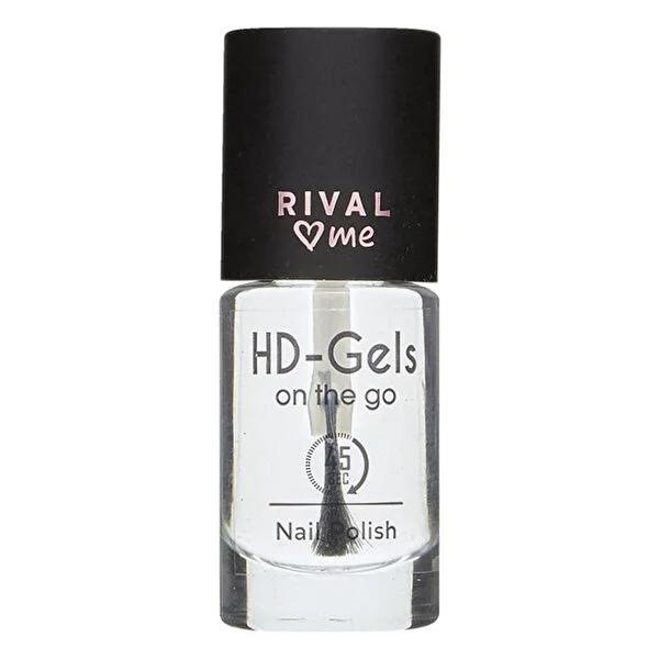 Rival Loves Me Oje No:01 HD Gels Top Coat Jel Efekt 9ml - Quick High-Gloss Nail Finish Rival Loves Me HD Gels Top Coat - Quick High-Gloss Nail Finish nail gel top coat, quick nail care, high-gloss nail finish, nail beauty products, gel nail polish, nail care at home, beauty essentials, nail products, cosmetics, nail gel, high-gloss nail, professional nail care, nail care routine, beauty products