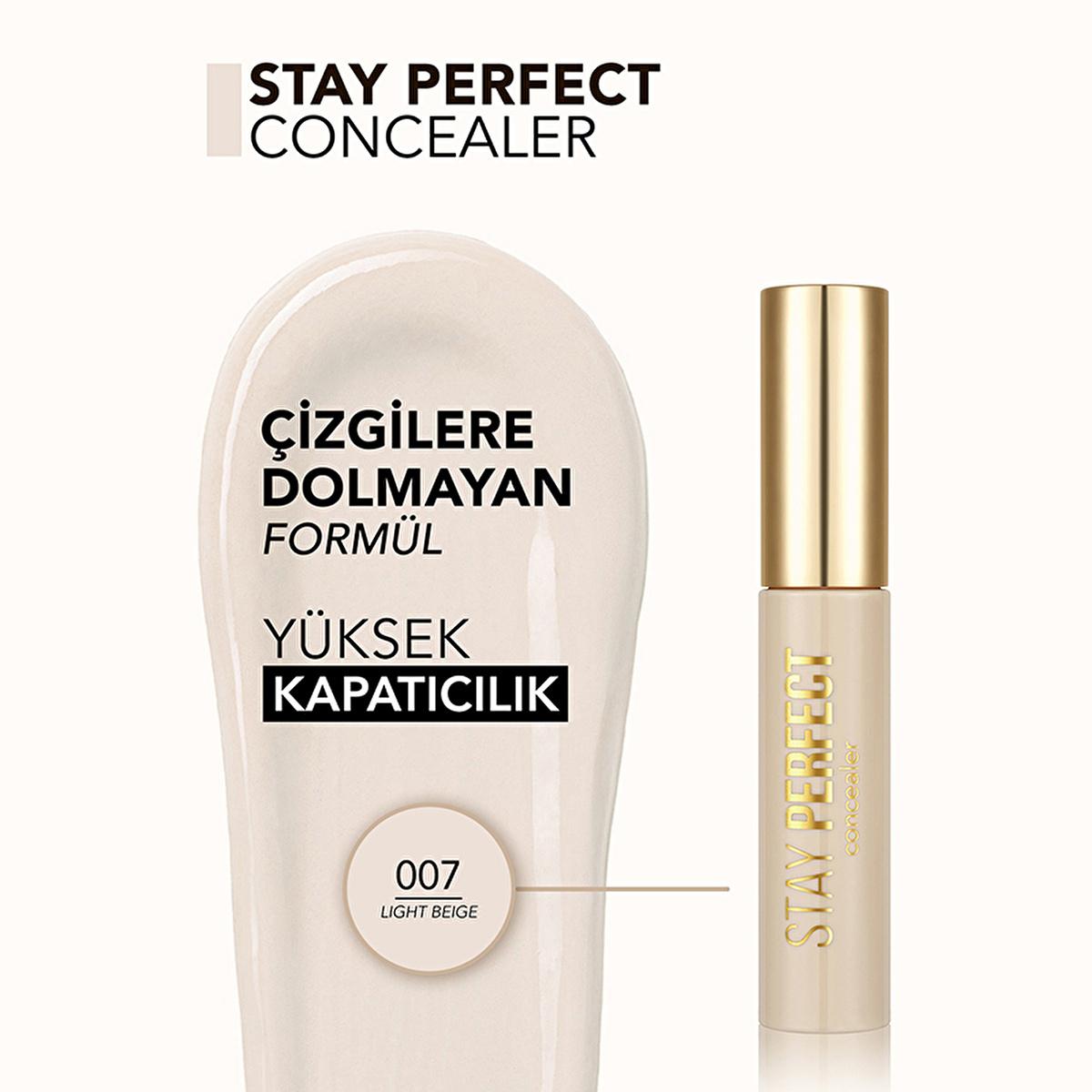 Flormar Stay Perfect Concealer: High Pigment, Long Lasting, Natural Finish - Covers Dark Circles & Blemishes, Moisturizing, Floral Scent, Light Beige Flormar Concealer: High Pigment, Long Lasting, Full Coverage Flormar concealer, high pigment concealer, long lasting concealer, natural finish concealer, full coverage concealer, concealer for dark circles, concealer for blemishes, floral scented concealer, non-creasing concealer, moisturizing concealer, concealer, makeup, beauty, cosmetics, dark circles, blem