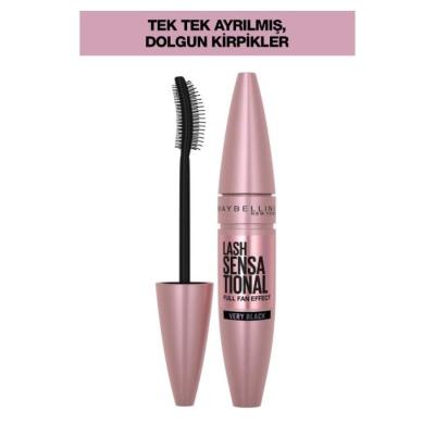 Maybelline Lash Sensational: Volumizing, Curling, Water Resistant Black Mascara - Dramatic Volume &amp; Long Lasting Definition Maybelline Lash Sensational Mascara - Volumizing &amp; Curling Maybelline mascara, lash sensational mascara, black mascara, volumizing mascara, curling mascara, water resistant mascara, long lasting mascara, eye makeup, mascara for volume, mascara for curl, mascara, eye, makeup, Pro-Keratin, Arginine, Synthetic Wax, lash definition, dramatic lashes, beauty, cosmetics, women&#39;s beauty, eye e