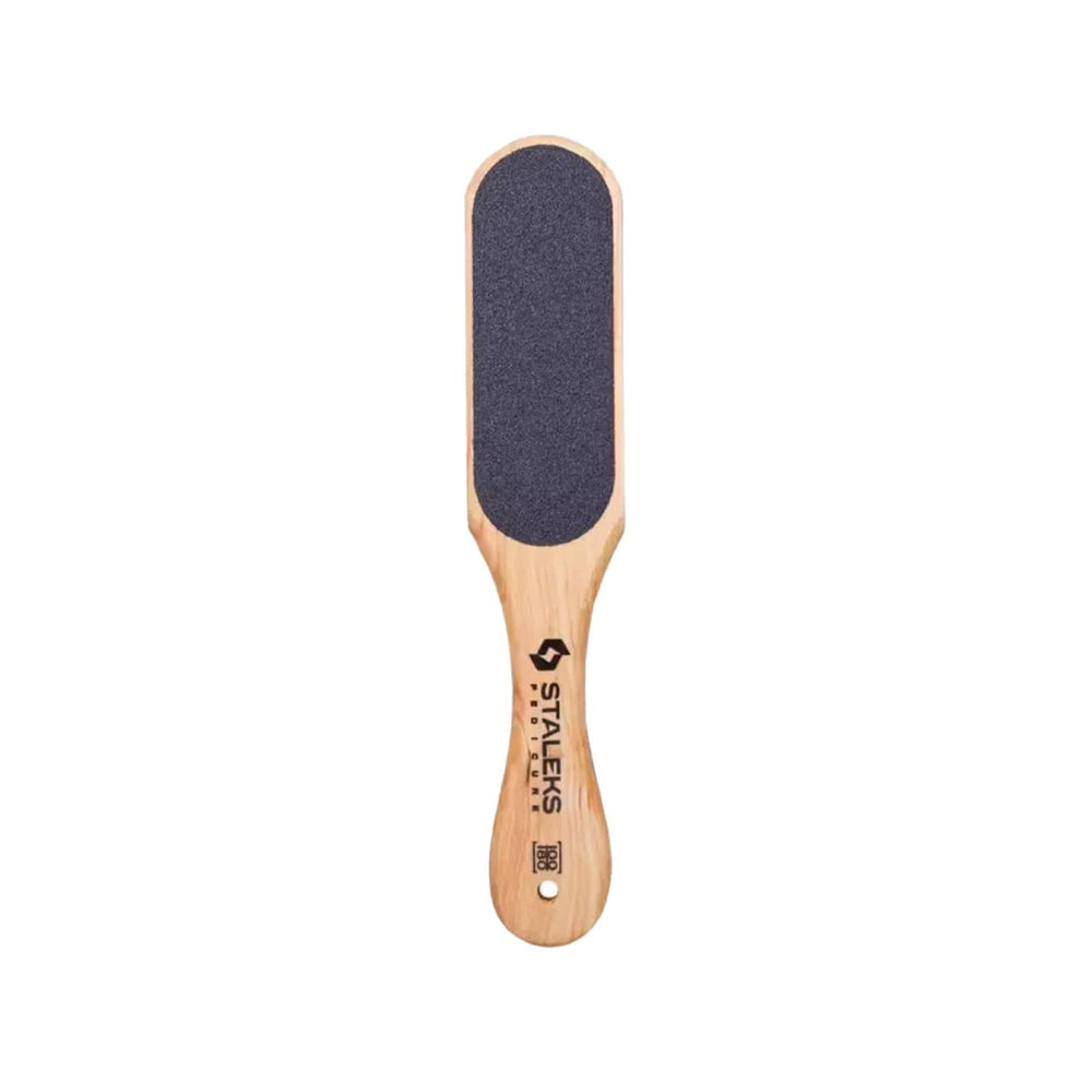 Staleks Beauty & Care 10 Wooden Foot File 100/180 Grit