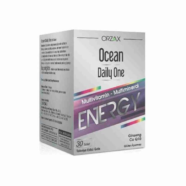 Orzax Ocean Daily One Energy - 30 Tablets | Multivitamin &amp; Mineral - image 6