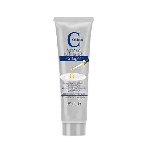 Claderm Collagen Clay Face Mask - Anti-Aging Skincare, Mineral Support, 50ml Claderm Collagen Face Mask - Anti-Aging Skincare Solution Collagen face mask, Anti-aging skincare, Clay face mask, Mineral skincare, Natural face mask, Skincare for women, Skincare for men, Anti-aging products, Face mask for all skin types, Collagen skincare products, Mineral face mask, Natural skincare solutions, Skincare routine, Face care products