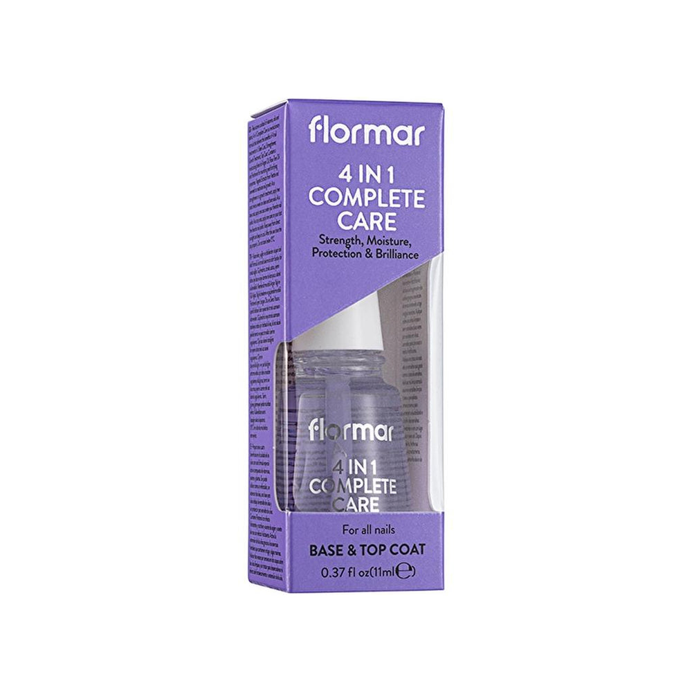 Flormar 4 In 1 Complete Care Nail Primer & Top Coat 11ml