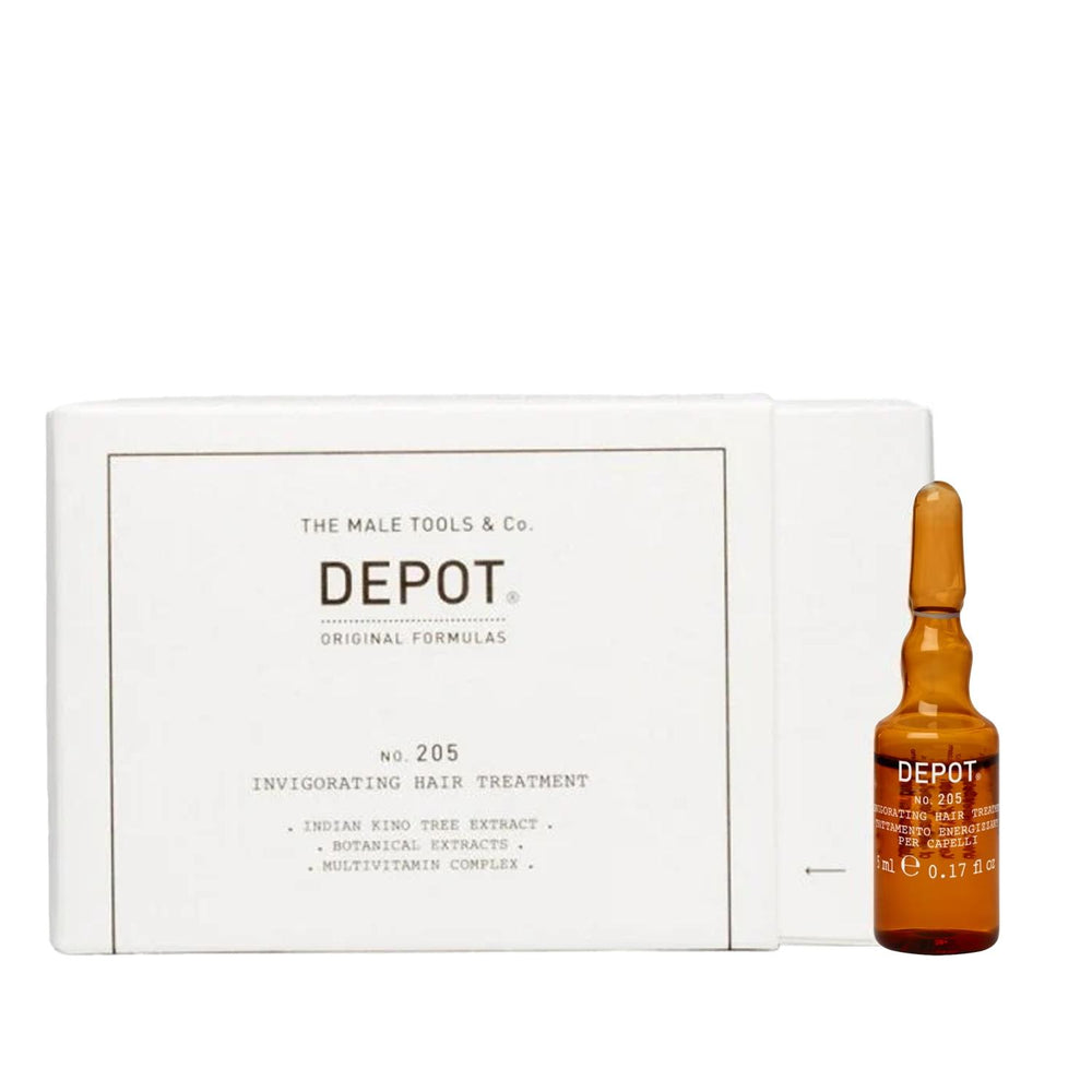 Depot No. 205 Invigorating Hair Serum for Thinning Hair 10x5 ml