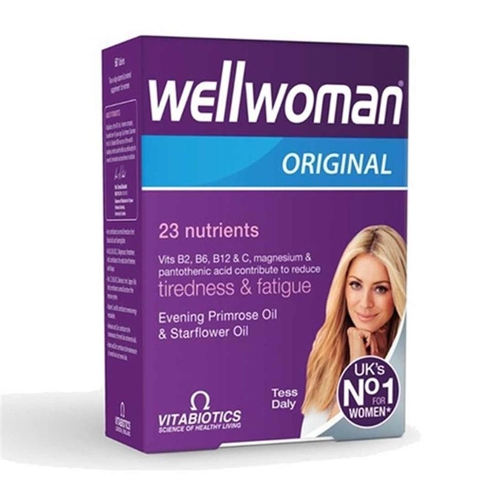 Vitabiotics Wellwoman Multivitamin Supplement for Women - 60 Tablets, Vegetarian & Vegan Friendly, Comprehensive Nutritional Support Vitabiotics Wellwoman Multivitamin for Women - 60 Tablets multivitamin for women, women's health supplement, vegetarian multivitamin, vegan multivitamin, iron supplement for women, vitamin B12 supplement, nutritional supplement, health and wellness, women's nutrition, dietary supplement, vitamin and mineral supplement, energy support, immune system support, skin health, hair h