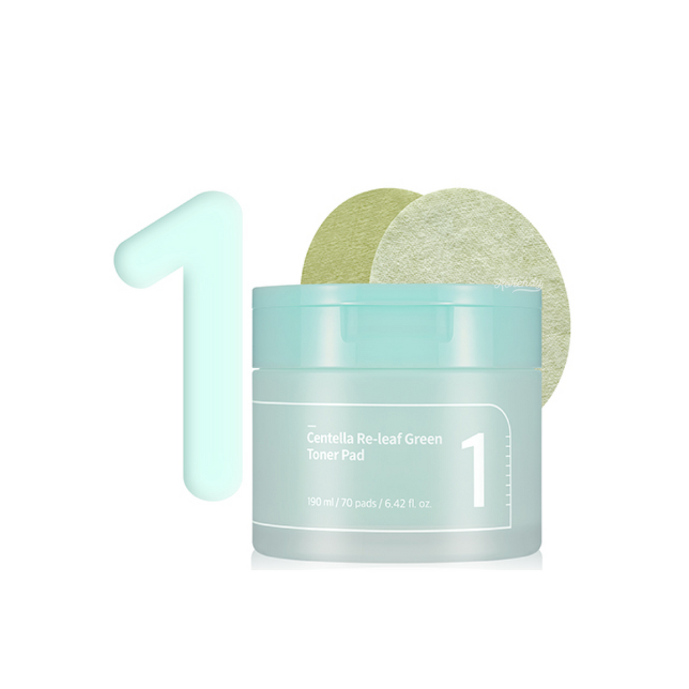 Numbuzin No.1 Centella Re Leaf Green Toner Pad Soothing Care 190ml