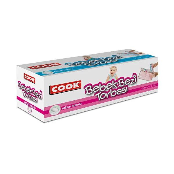 Cook Diaper Bags for Hygienic Disposal - 30 Count, Soap Scented & Recyclable Cook Diaper Bags - Hygienic & Eco-Friendly diaper bags, baby diaper storage, hygienic diaper disposal, soap scented diaper bags, recyclable diaper bags, diaper disposal solutions, baby care products, eco-friendly diaper bags, parenting essentials, nursery supplies