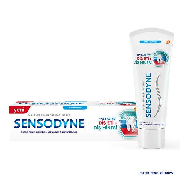 Sensodyne: Triple Action Toothpaste for Sensitive Teeth, Gum Care &amp; Enamel Strength - Clinically Proven Relief 2.54 fl oz Sensodyne Toothpaste: Relief for Sensitive Teeth &amp; Gum Care Sensodyne toothpaste, toothpaste for sensitive teeth, gum care toothpaste, enamel strengthening toothpaste, sensitive teeth toothpaste, diş macunu hassasiyet, diş eti bakımı, diş minesi güçlendirme, sensitivity relief, gum health, enamel protection, dental care, oral hygiene, triple action, clinically proven, pain relief, health