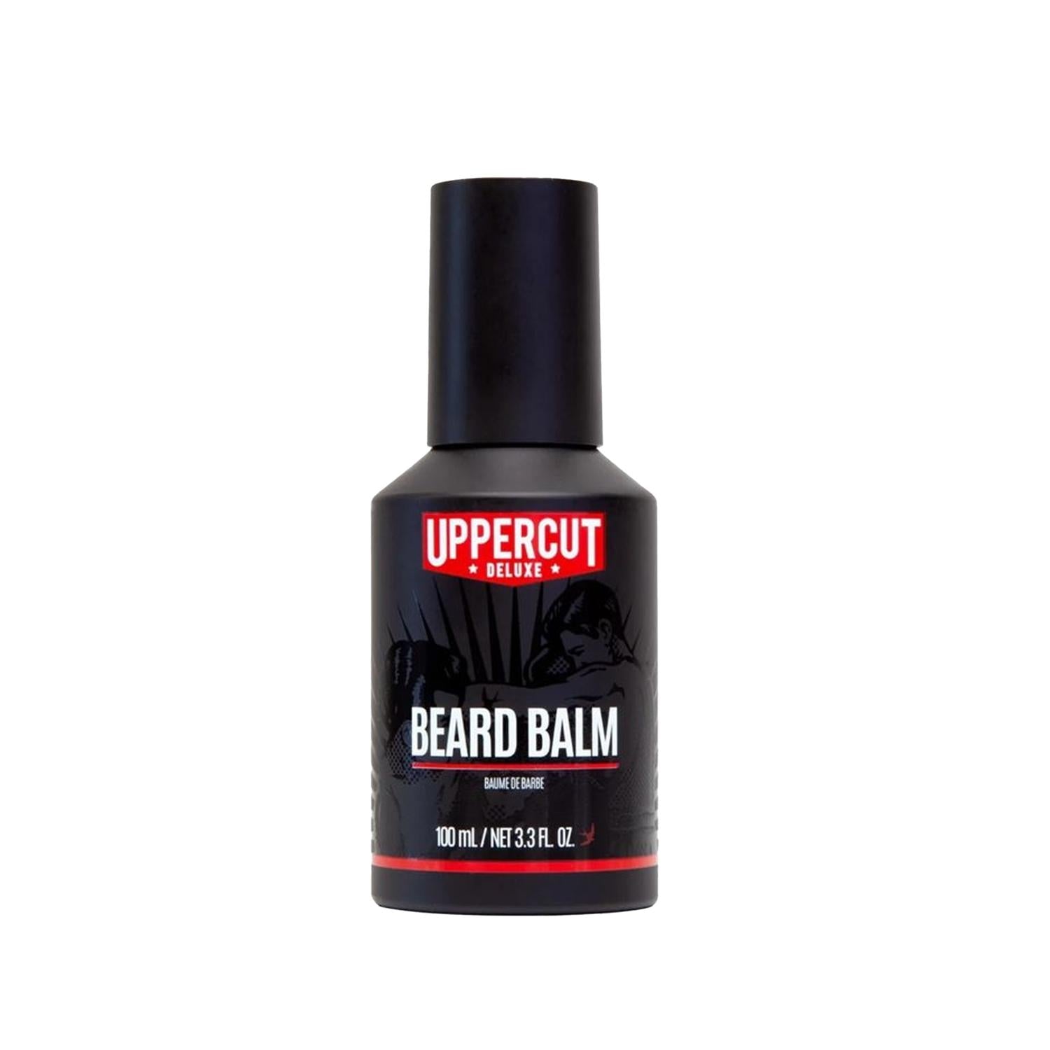 Uppercut Deluxe Beard Balm Sakal Balsamı 100 ml - Premium Beard Care & Styling for Men Uppercut Deluxe Beard Balm - Premium Beard Care Beard Balm, Uppercut Deluxe, Sakal Balsamı, Beard care, Men's grooming products, Premium beard care, Beard styling, Grooming essentials, Men's grooming essentials, Beard conditioning, Uppercut beard balm, Deluxe beard balm, Beard care products