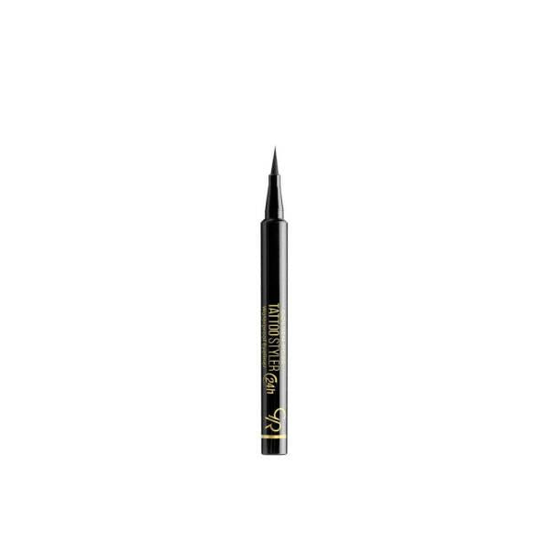 Golden Rose Waterproof Vegan Eyeliner - Midnight Black, Matte Finish, Liquid Eyeliner for Precise Application - image 4