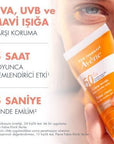 Avene Tinted Cream SPF50+ Unifying 50ml - Tinted Sunscreen Cream for Dry Skin with High SPF Protection - image 6