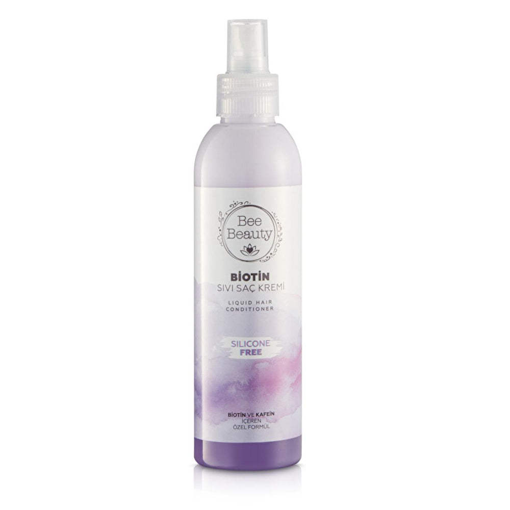 Bee Beauty Biotin & Caffeine Liquid Hair Conditioner: Strengthens Hair, Protects from Heat, Anti-Frizz Treatment Bee Beauty Biotin Hair Conditioner: Heat Protection & Anti-Frizz Biotin hair conditioner, Caffeine hair treatment, Heat protection hair spray, Anti-frizz hair product, Hair strengthening conditioner, Hair breakage prevention, Thin hair treatment, Hair care with biotin, Bee Beauty hair conditioner, Liquid hair conditioner, hair conditioner, biotin, caffeine, heat protection, anti-frizz, hair stren