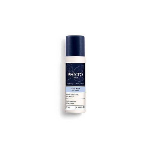 Phyto Softness Dry Shampoo 75ml - No Water Needed, Absorbs Oil, Aerosol Hair Care Phyto Softness Dry Shampoo - Quick Hair Refresh dry shampoo, phyto softness, hair care, no water needed, aerosol shampoo, rice starch shampoo, hair refresh, oil absorption, busy lifestyles, travel essentials, post-workout hair care