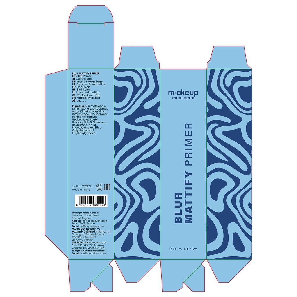Maruderm Blur &amp; Mattify Makeup Primer 30ml