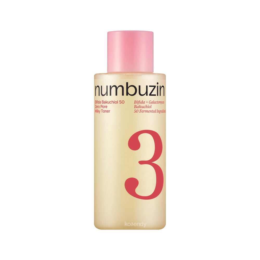 Numbuzin No.3 Bifida Bakuchiol 50 Zero Pore Milky Toner 200ml