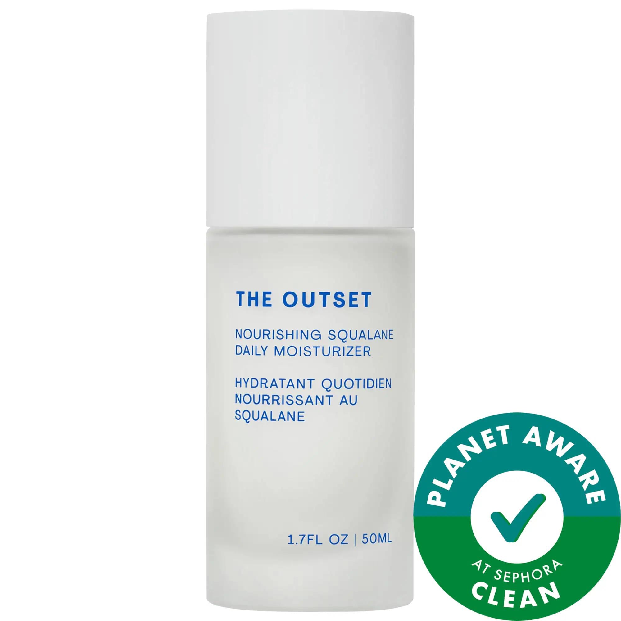 The Outset Nourishing Squalane Daily Moisturizer: Hydrating, Vegan, Cruelty-Free - Dry & Sensitive Skin Face Cream The Outset Squalane Moisturizer: Hydrating, Vegan, Cruelty-Free Daily Moisturizer, Hydrating Moisturizer, Squalane Moisturizer, Vegan Skincare, Cruelty-Free Moisturizer, Dry Skin Moisturizer, Hyaluronic Acid Alternative, Non-Comedogenic Moisturizer, Moisturizer for Sensitive Skin, Recyclable Packaging Skincare, moisturizer, hydrating, squalane, vegan, cruelty-free, dry skin, hyaluronic acid, se