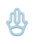 OiOi Baby Silicone Teether - Mineral Blue, Safe & Effective Teething Relief for Infants - Baby Care