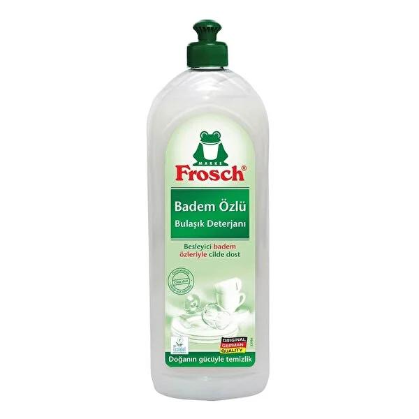 Frosch Almond Dish Soap - Gentle & Effective, Vegan, Eco-Friendly, Sensitive Skin - 25.36 fl oz Frosch Almond Dish Soap: Vegan, Eco-Friendly, Gentle on Skin Dish soap, Dish detergent, Almond dish soap, Vegan dish soap, Eco-friendly dish soap, Sensitive skin dish soap, Natural dish soap, Recycled packaging dish soap, Grease removing dish soap, Gentle dish soap, Almond extract, pH neutral, Dermatologically tested, Vegan, Ecolabel certified, Microplastic-free, 100% recycled packaging, Environmentally conscious