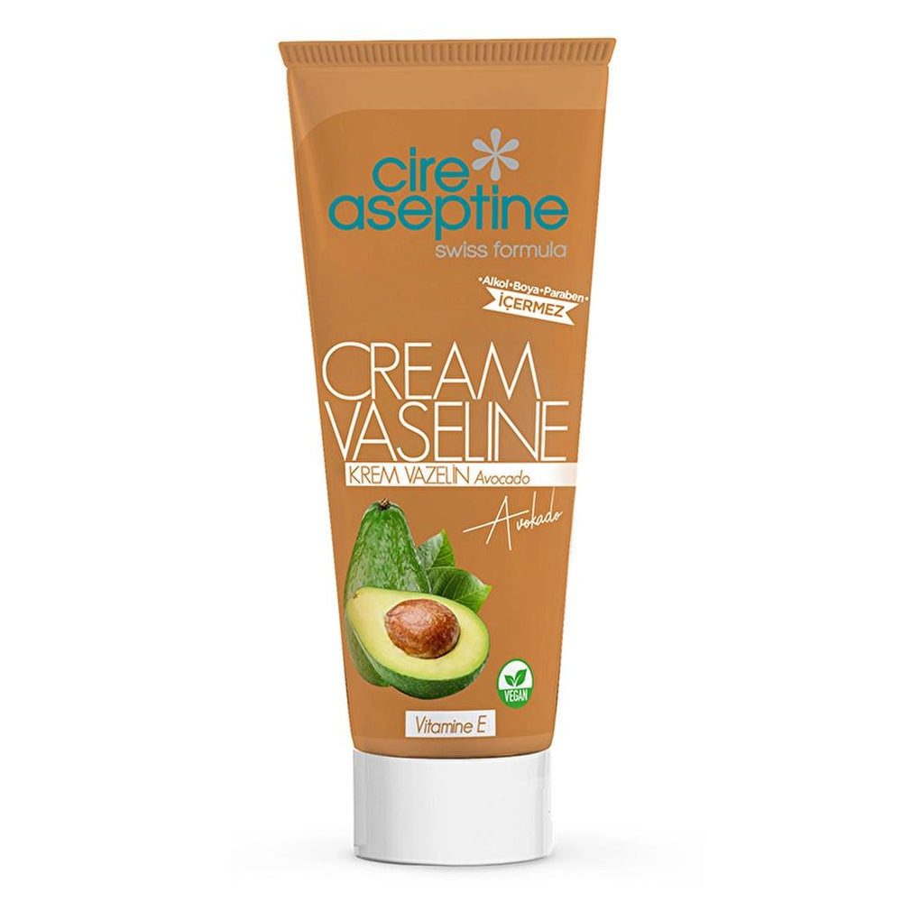 Cire Aseptine Avocado Cream Vaseline for Dry Skin 75ml