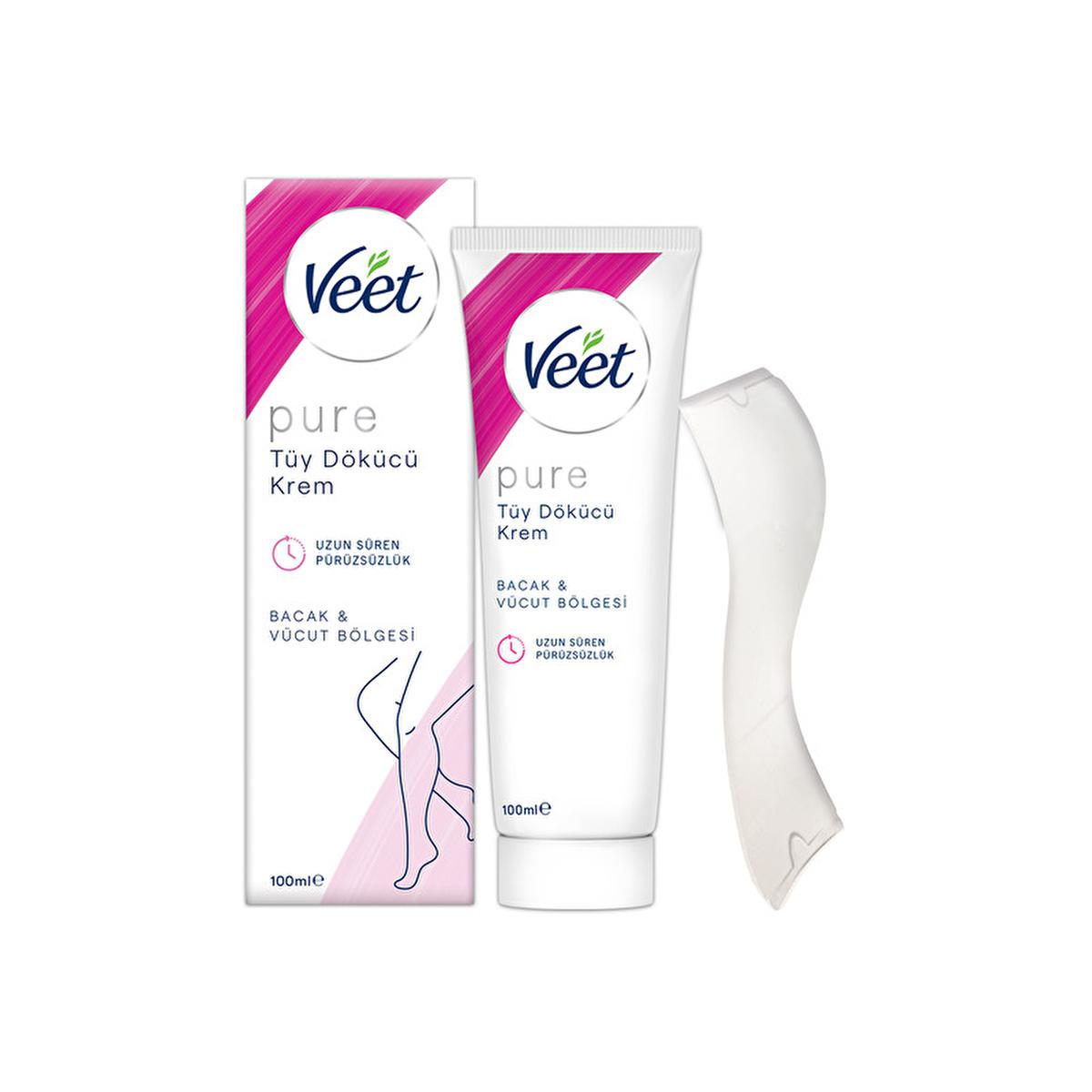 veet pure hair removal cream for normal skin 100 ml, gentle hair removal cream with fresh scent Veet Pure Hair Removal Cream for Normal Skin - Gentle Formula for Women | 3-6 Minutes Fast Results, 100 ml Veet Pure Hair Removal Cream - For Normal Skin veet, hair-removal-cream, normal-skin, womens-grooming, smooth-skin, ammonia-free, self-care, personal-care, fast-results, ai-generated