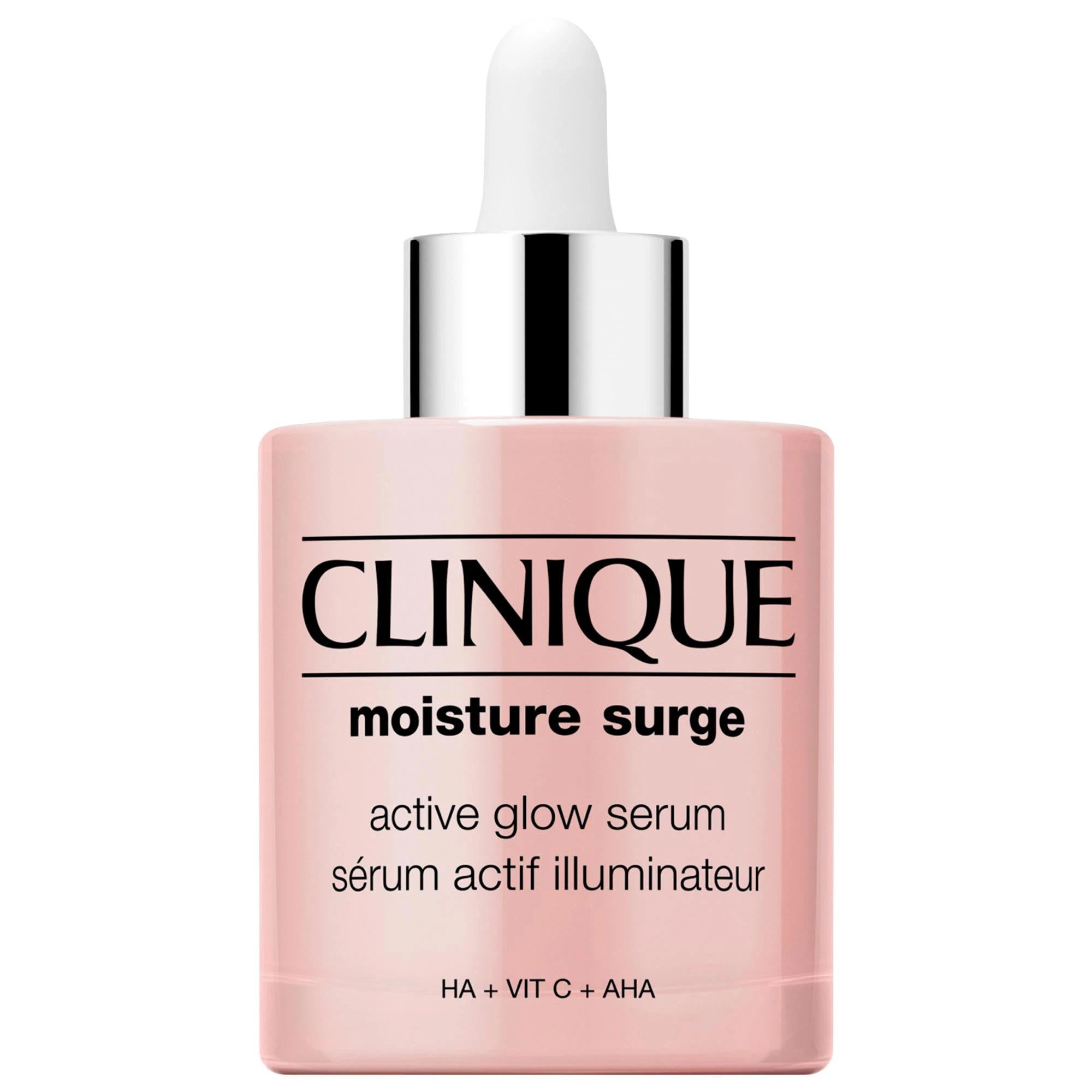 CLINIQUE Moisture Surge Active Glow Serum - Hyaluronic Acid Hydrating Serum for Dry Skin, Dermatologist-Tested, Fragrance-Free CLINIQUE Hydrating Serum for Dry Skin - Moisture Surge Active Glow hydrating serum, hyaluronic acid serum, lactic acid exfoliant, brightening serum, dermatologist-tested serum, fragrance-free skincare, sensitive skin friendly, dry skin solution, skincare routine, anti-aging, glow serum, clinique products