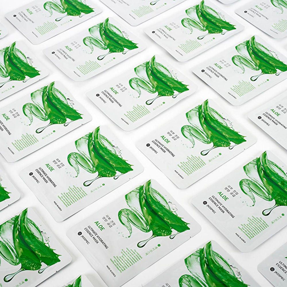 JKosmec Hydrating Aloe Vera Korean Face Mask - Intensive Moisturizer for All Skin Types - view 4