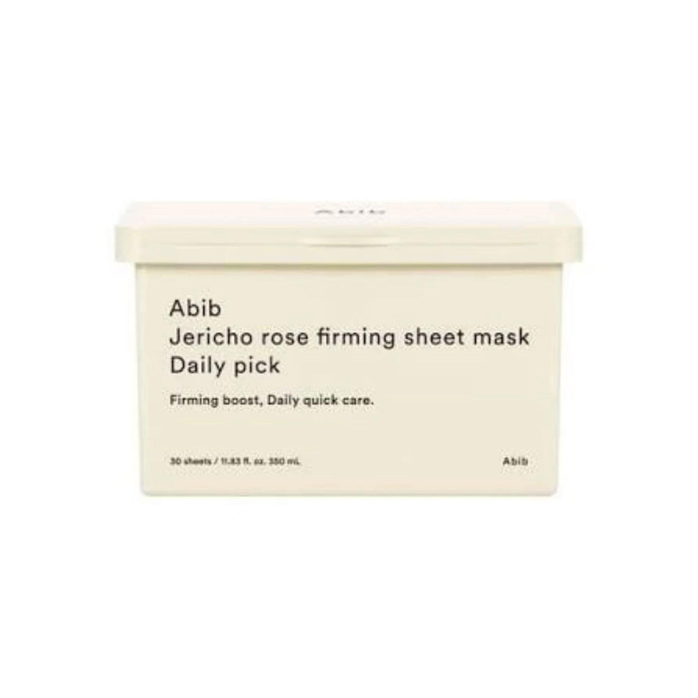 Abib Jericho Rose Firming Sheet Mask Daily Pick 30 Sheets