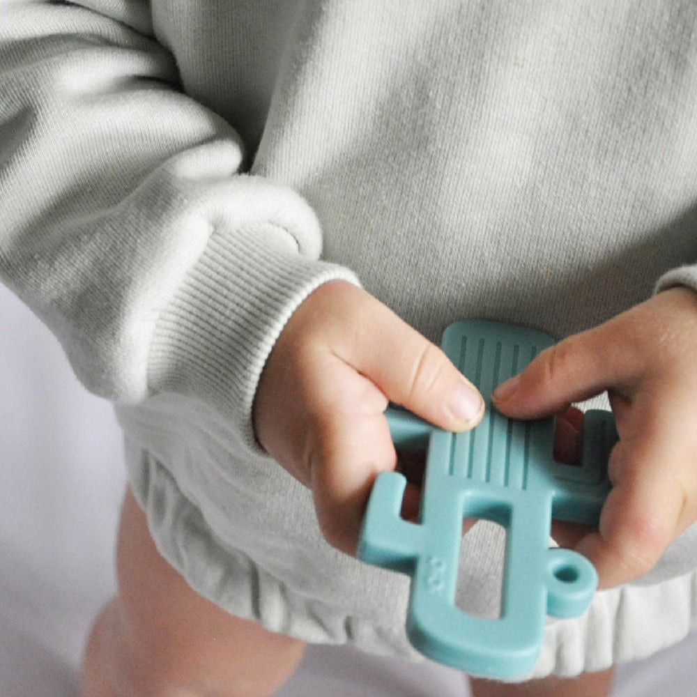 OiOi Baby Teether - Premium Silicone Cactus Teething Relief for Infants - Safe, Durable, and Developmental - view 2
