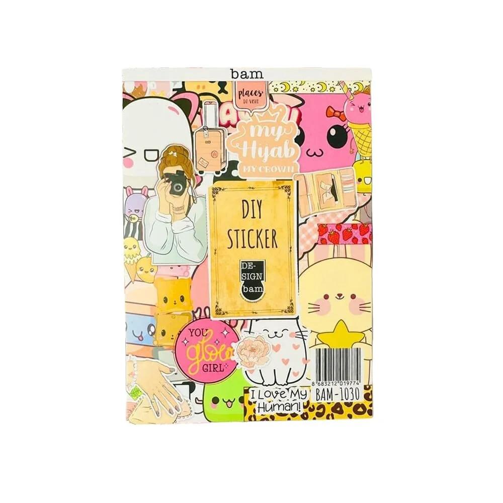 Bam Sticker Book 1030 for Creative Journaling 17x24 cm