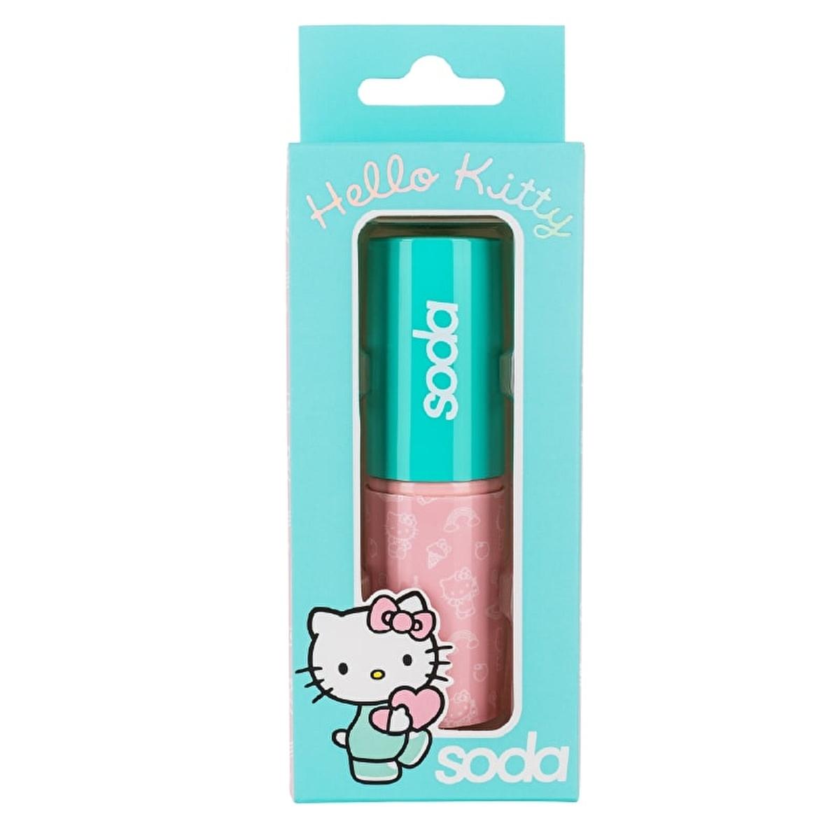 Soda Hello Kitty Travel Makeup Brush - High-Quality, Portable Makeup Brush for Flawless Application Hello Kitty Travel Makeup Brush - Soda Hello Kitty makeup brush, travel makeup brush, high-quality makeup brush, makeup brush set, portable makeup brush, Hello Kitty cosmetics, makeup accessories, travel beauty essentials, cosmetic brushes, Hello Kitty fan gifts