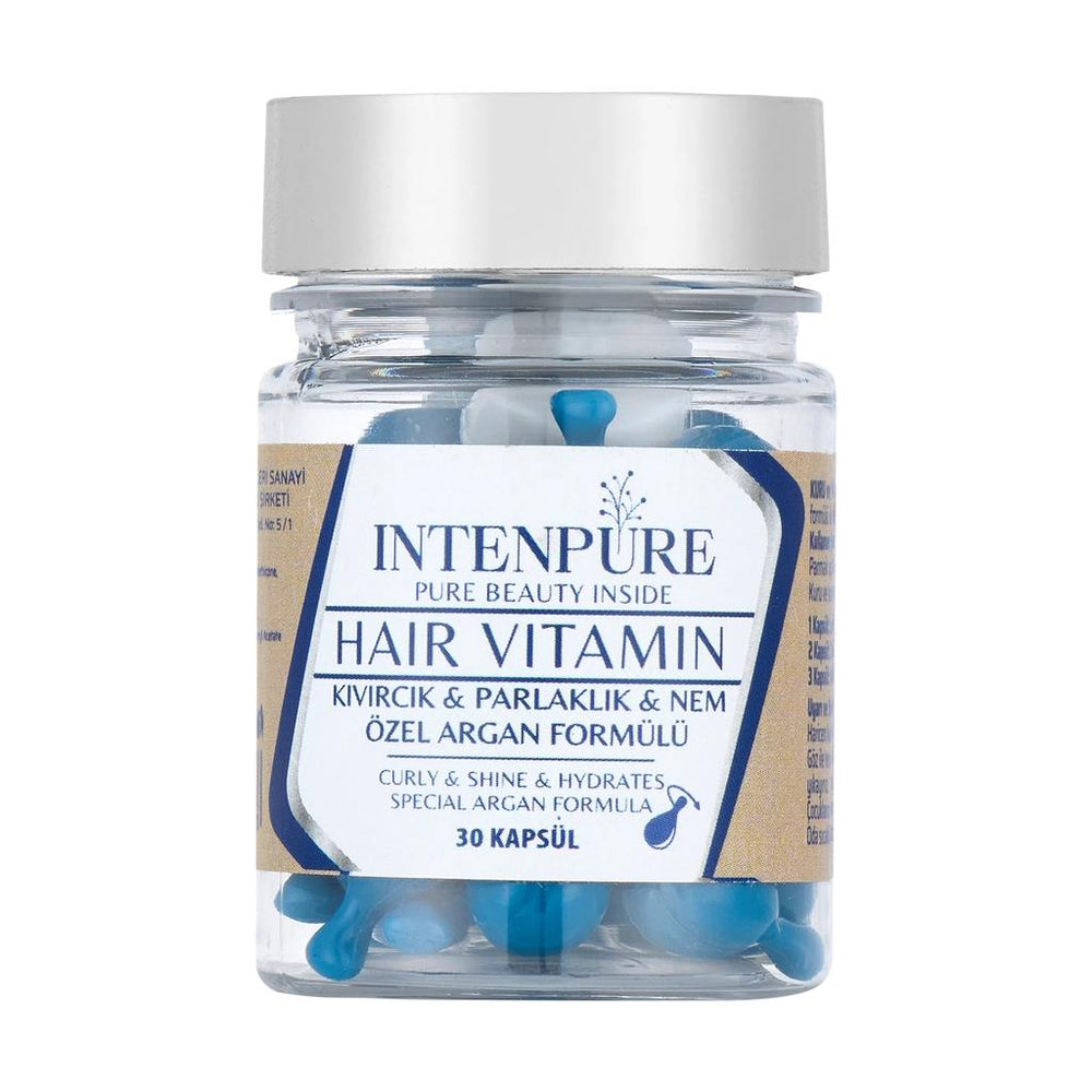 Intenpure Hair Vitamin Capsules for Wavy Hair 30 Capsules