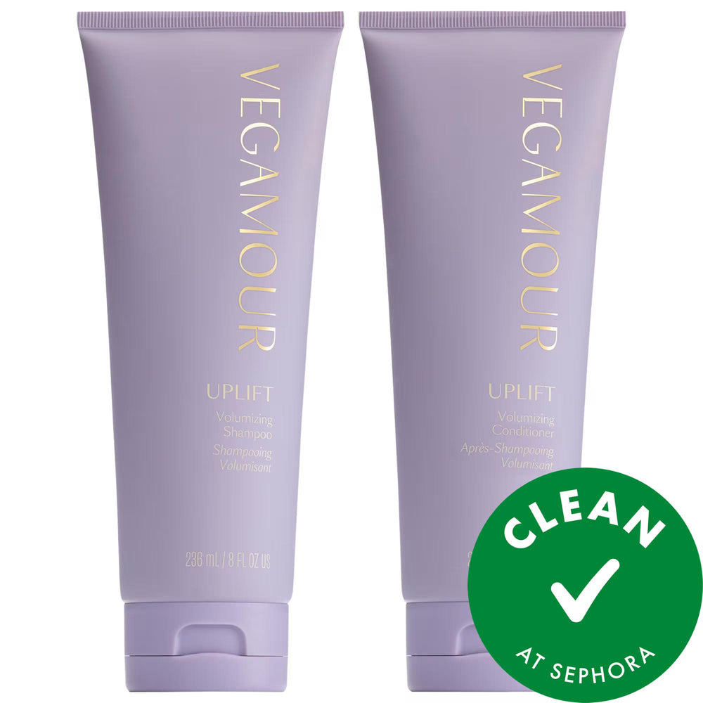 UPLIFT Volumizing Shampoo & Conditioner Set: 2X Volume for Fine, Flat, Thin Hair - Vegan, Gluten & Cruelty-Free - Natural Hair Volume Products UPLIFT Volumizing Shampoo - Fuller Hair, Vegan & Cruelty-Free volumizing shampoo, volumizing conditioner, fine hair shampoo, thinning hair shampoo, vegan shampoo, gluten-free shampoo, cruelty-free shampoo, natural volumizing shampoo, shampoo for flat hair, hair volume products, shampoo, conditioner, volumizing hair products, vegan hair care, gluten-free hair care, cr