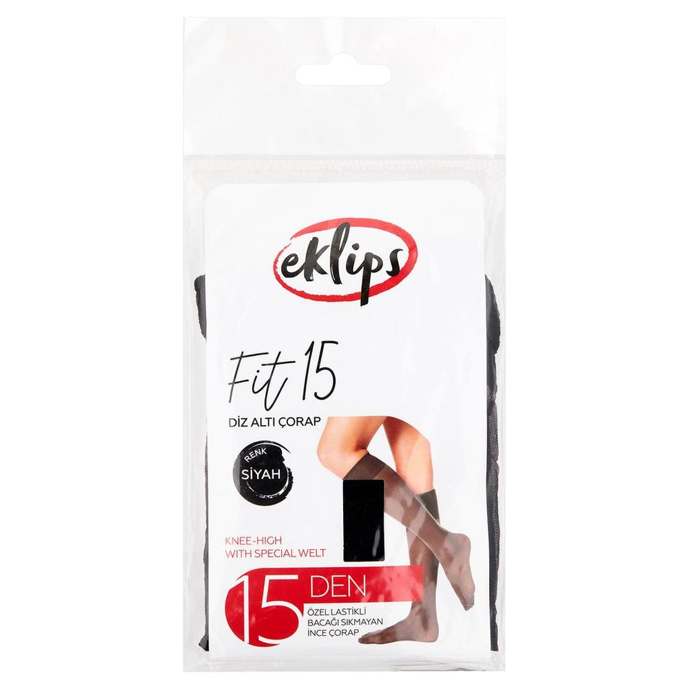 Eklips Black Trouser Socks Comfortable Fit 1 Pair