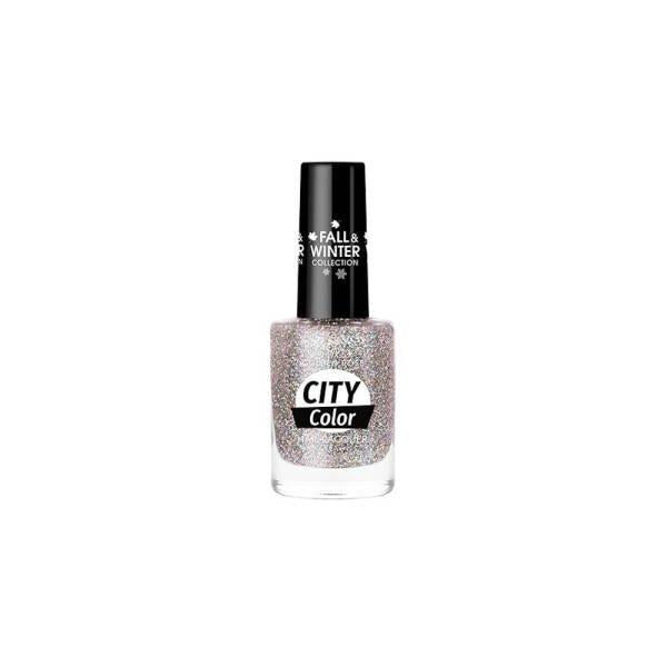 Golden Rose City Color Glitter Nail Lacquer No:301 10.2ml