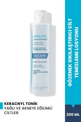Ducray Keracnyl Lotion 200ml - Acne Treatment for Oily Skin, Daily Skincare - Acne Treatment