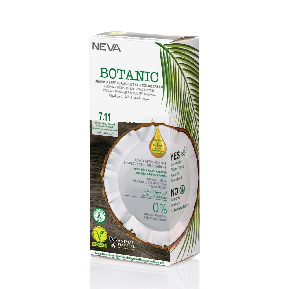 Botanic Eko Kit 711 Intense Ash Brown Hair Color - 1 Pack