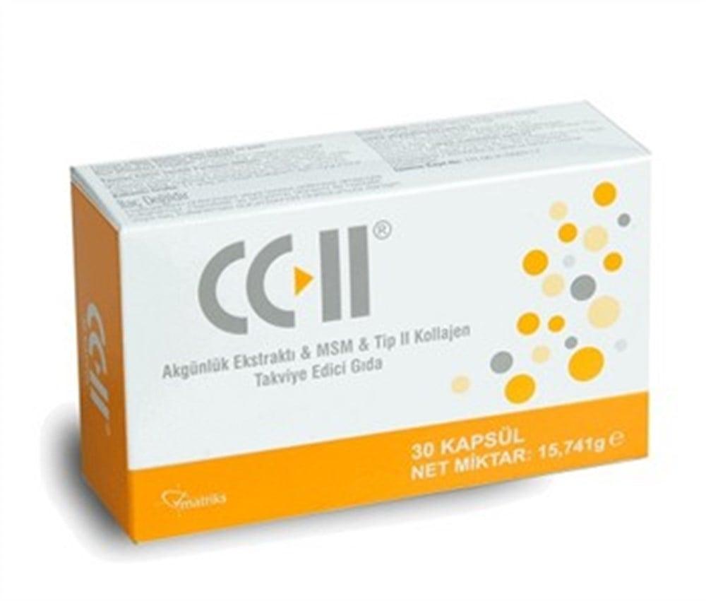 CC-II Kapsül - Joint Health Support with MSM, Boswellia Extract, and Type II Collagen CC-II Kapsül - Natural Joint Health Support Supplement Dietary Supplement, MSM Supplement, Boswellia Extract, Type II Collagen, Joint Health Support, Natural Anti-Inflammatory, Connective Tissue Health, Adults seeking joint health support, Individuals looking for natural anti-inflammatory supplements