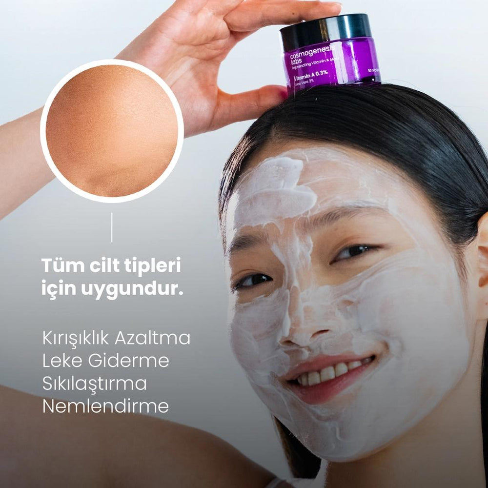 Cosmogenesis Labs Vitamin A Anti-Wrinkle Face Mask 50 ml