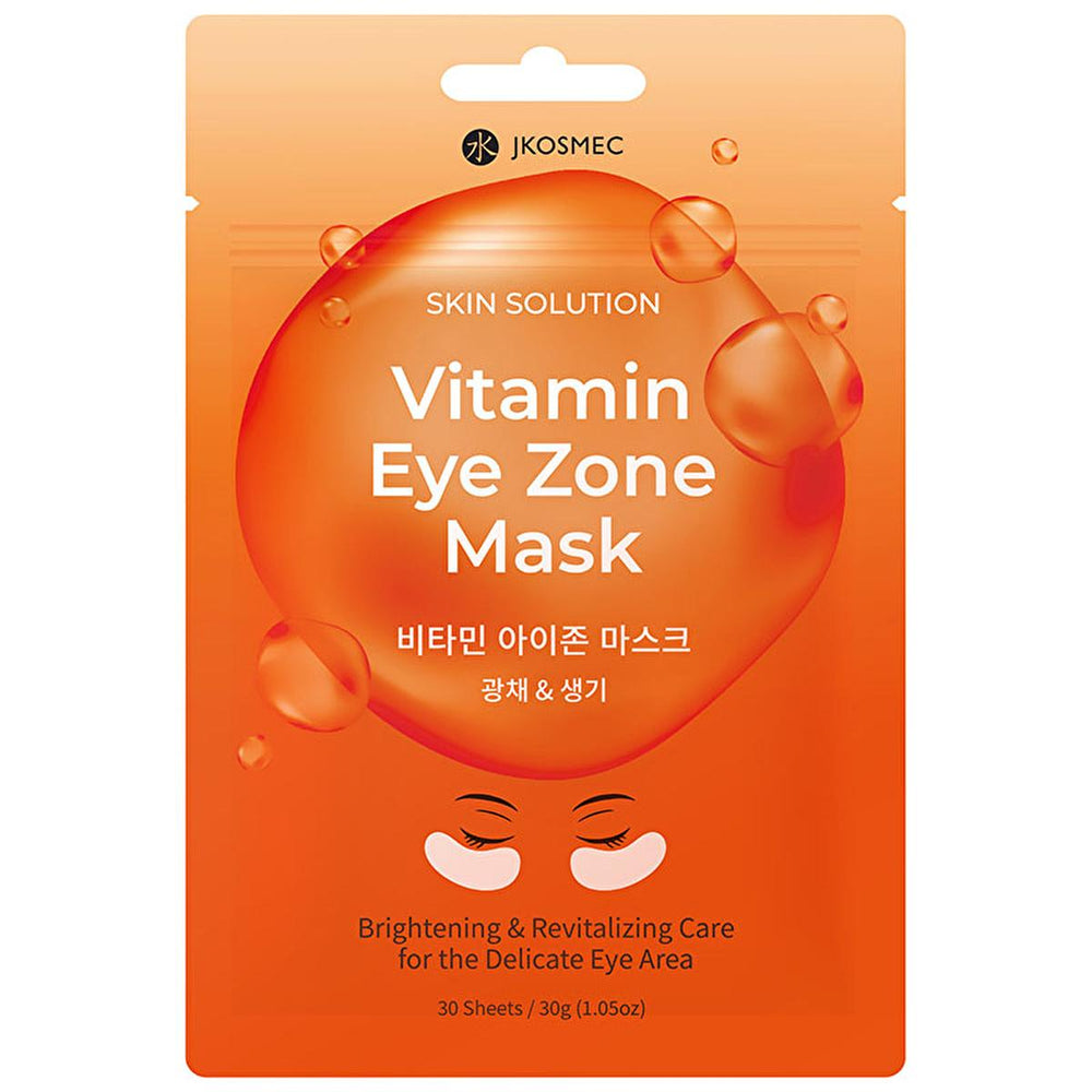 JKosmec Vitamin C Eye Zone Mask - Brightening, Anti-Aging Eye Care Solution for Dark Circles and - Vitamin & Supplement