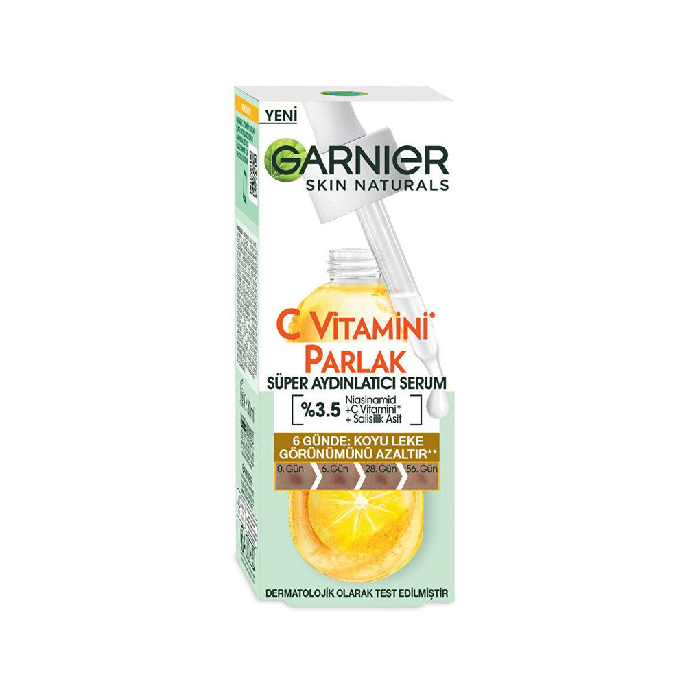Garnier C Vitamini Parlak Süper Aydınlatıcı Serum - Brightening Face Serum for Even Skin Tone - view 5
