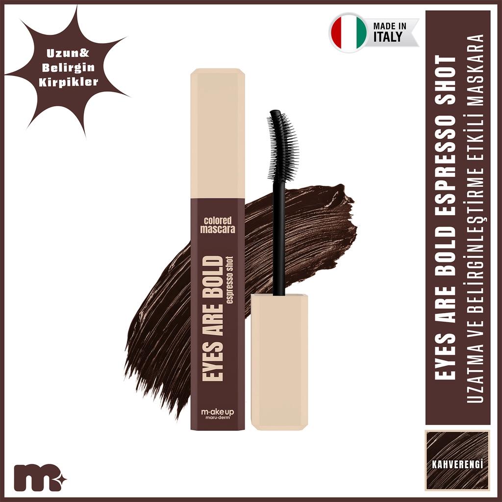 Maruderm Eyes Are Bold Colored Mascara Espresso Shot 9ml