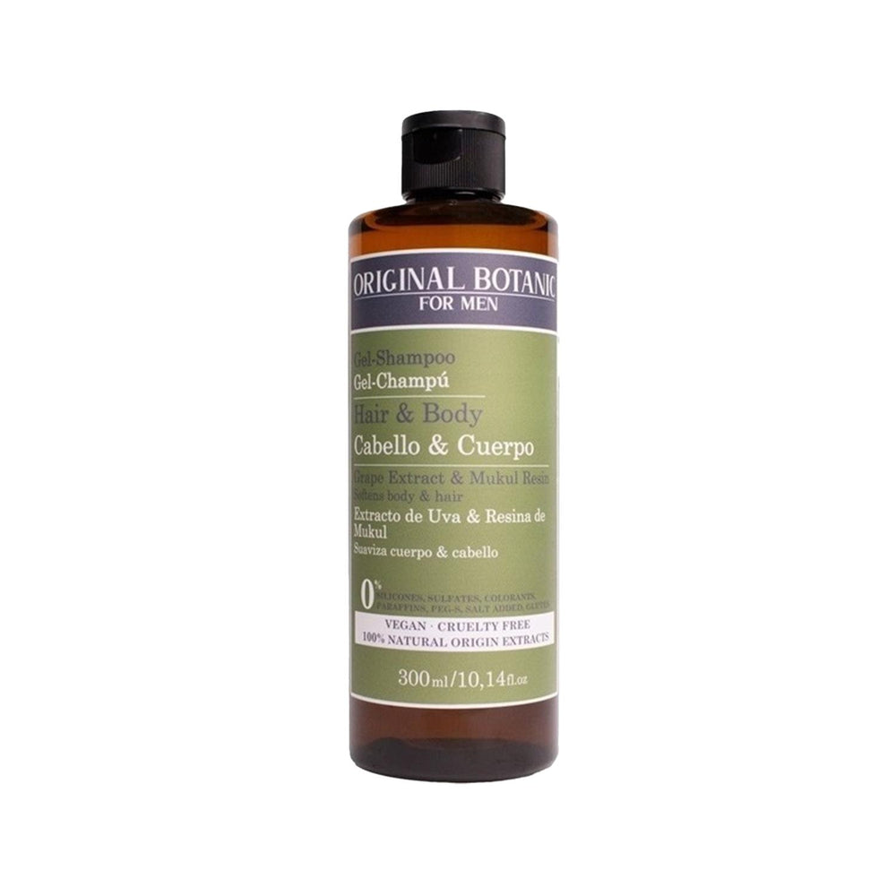 Original Botanic Vegan Shower Gel and Shampoo for Men - 10.14 fl oz, Natural Body and Hair Cleansing, Multi-purpose Vegan Personal Care Original Botanic Vegan Shower Gel & Shampoo for Men - 10.14 fl oz Vegan shampoo and body wash, Men's vegan personal care, Natural body and hair cleansing, Original Botanic vegan products, Multi-purpose shower gel, Vegan personal care, Natural grooming for men, Eco-friendly personal care, Cruelty-free grooming products, Men's grooming essentials, Simplified personal care rou