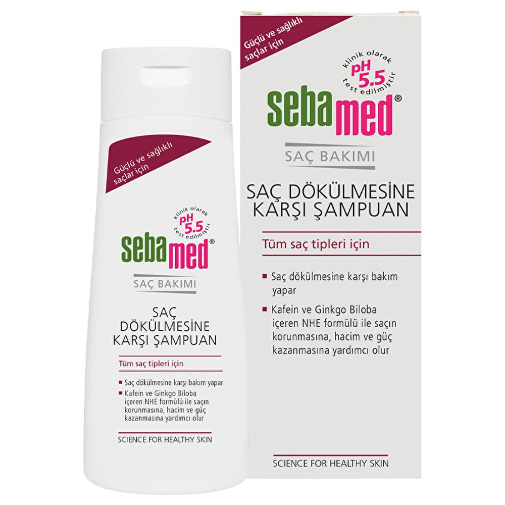 Sebamed Anti-Hair Loss Shampoo 400ml - Gentle, Caffeine & Ginkgo Biloba Enriched for Hair Loss Prevention - view 3