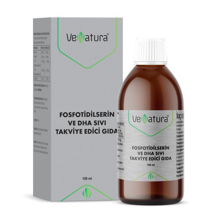 Venatura Omega-3 with DHA &amp; Phosphatidylserine - Liquid for Adults &amp; Children - image 2