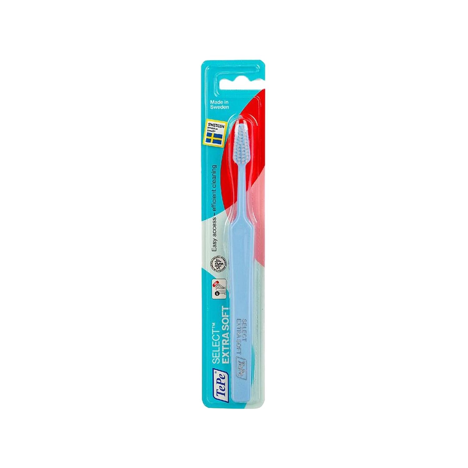 Tepe Manual Toothbrush Select Extra Soft Blue - Gentle on Sensitive Teeth & Gums Tepe Extra Soft Manual Toothbrush - Gentle on Sensitive Teeth Manual Toothbrush, Extra Soft Toothbrush, Tepe Toothbrush, Sensitive Teeth Care, Gentle Oral Hygiene, Oral Care, Sensitive Gums, Toothbrush, Blue Toothbrush, Gentle Brushing