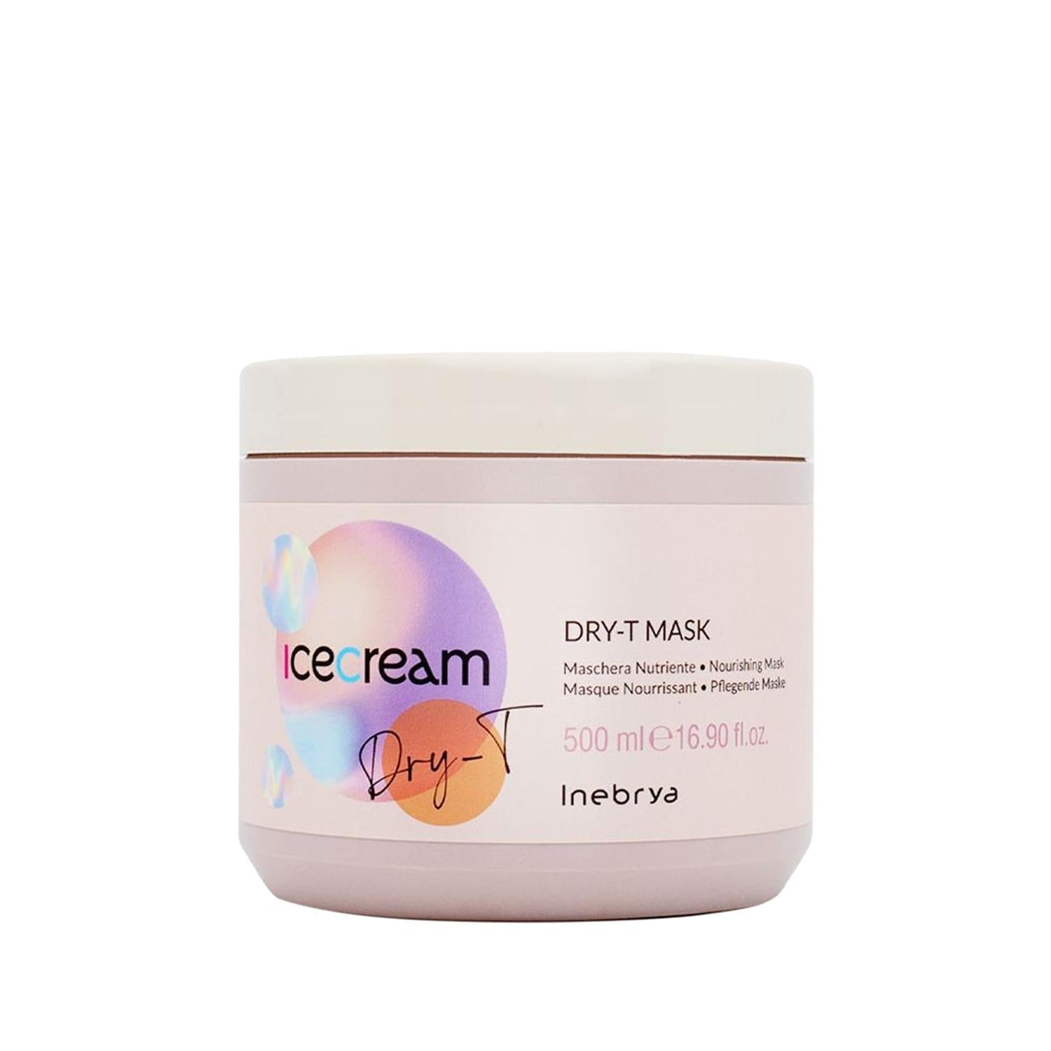 Inebrya Ice Cream Dry-T Besleyici Saç Maskesi 500ml - Nourishing Hair Mask for Dry Hair Inebrya Dry-T Hair Mask for Dry Hair hair mask, dry hair treatment, nourishing hair care, Inebrya Ice Cream, hair nourishment, hair repair, moisturizing hair mask, dry hair care, hair care products, hair treatment