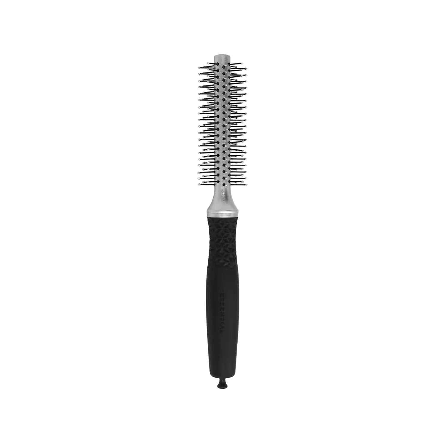 Olivia Garden Essential Blowout: Soft Double Bristle Silver Hair Brush - Gentle, Voluminous Blow Drying &amp; Styling Olivia Garden Brush: Soft Bristle Blowout Brush for Healthy Hair Olivia Garden brush, blowout brush, soft bristle brush, double bristle brush, hair styling brush, hair brush for blow drying, gentle hair brush, silver hair brush, hair brush, styling brush, hair care, hair styling, volumizing brush, salon quality, hair tool, detangling brush, gentle brush, brush for women, brush for girls, silver 