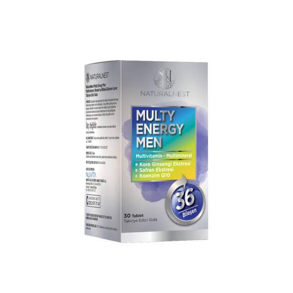 naturalnest multi energy men tablets front view, naturalnest multi energy men tablets side view Naturalnest Multi Energy Men - 30 Tablets Naturalnest Multi Energy Men - 30 Tablets naturalnest, multi-energy, men-supplements, health, vitamin-tablets, energy-boost, immune-support, active-lifestyle, health-conscious, ai-generated